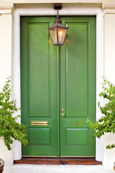 Dark green front door colors. Front Door Paint Colors for Maximum Curb Appeal