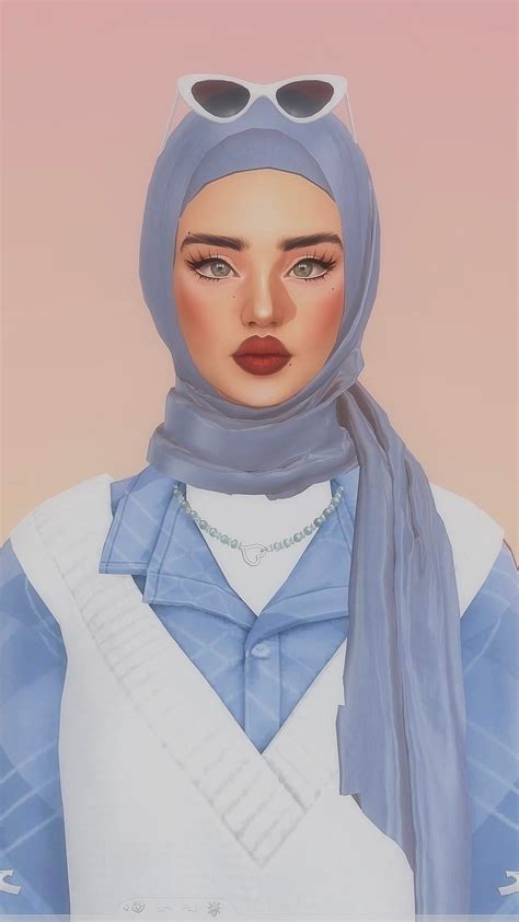 All My Hijabi Sims Ive Made So Far I Love Adding Berets To The Hijabs