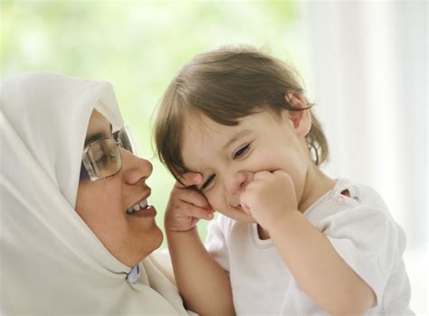 Premium Photo Arabic Muslim Mother With Baby