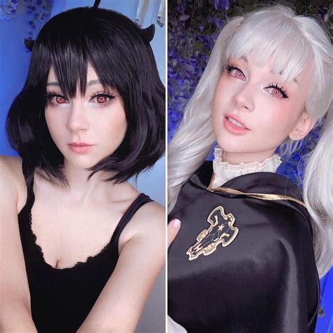 Nero And Noelle Cosplay Blackclover Black Clover Anime Cosplay Cute Cosplay