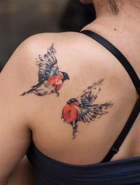 Tatuajes De Aves En La Espalda Para Mujer Leaf Tattoos Body Art