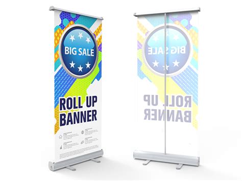 Standard Retractable Banner Stand With Economic Base Signwin