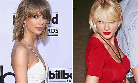 Taylor Swift Spotted With Bustier Figure Prompts Surgery Rumours Daily Mail Online
