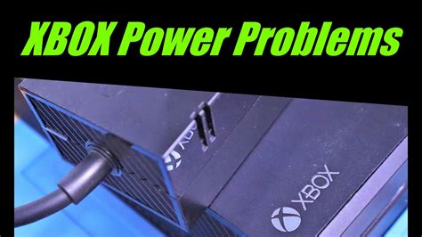 Xbox One Power Supply Problems Youtube