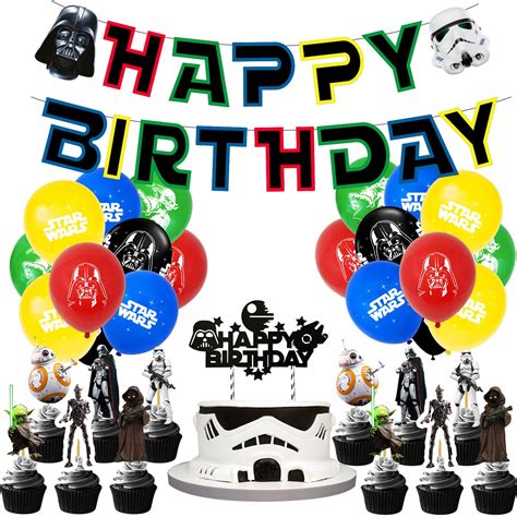 Buy Star Wars Birthday Party Supplies Star Wars Theme Party