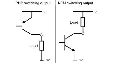 Pnp And Npn Transistor Outputs For Electronic Pressure Switches