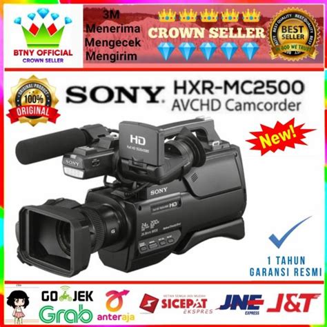 jual sony hxr mc2500 shoulder mount avchd camcorder sony mc 2500