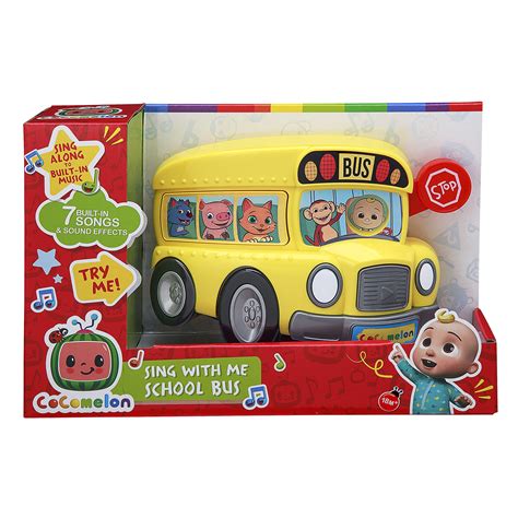 Mua Cocomelon Musical Bus For Kids Yellow School Bus With Built In