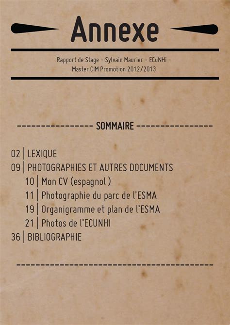 Annexe De Mon Rapport De Stage By Sylvain Maurier Issuu