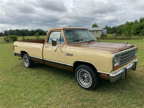 1985 Dodge D150 Pickup Brown Rwd Automatic D 150 Prospector For Sale