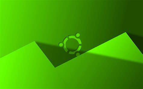 Light Green Ubuntu Hd Wallpaper Peakpx