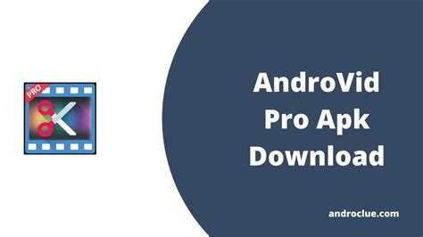 It is a great download manager that can get a copy of any file from the internet. AndroVid Pro Apk Download Latest Version (Full Unlocked ...