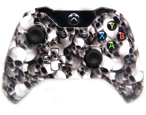 This Is Our Silver Skulls Xbox One Modded Controller It Is A Perfect