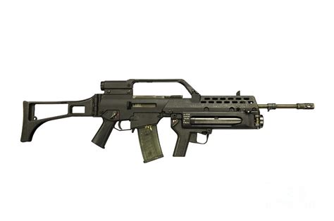Heckler And Koch G36 Assault Rifle Photograph By Andrew Chittock
