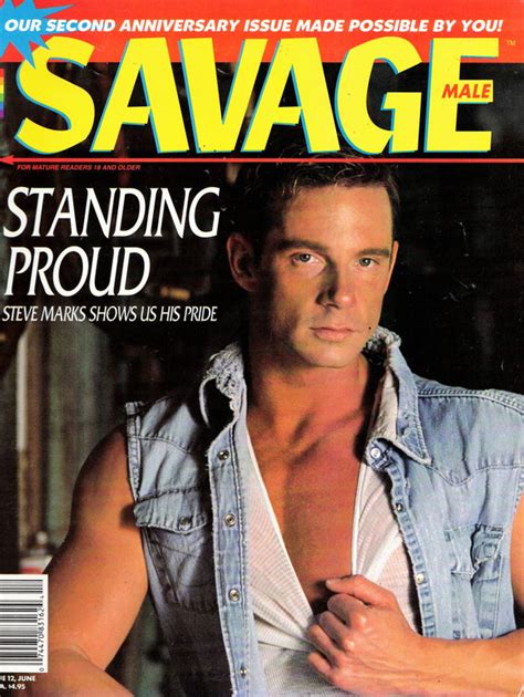 Savage Male 1995 June Ken Ryker Steve Marks Anthony Moore Zeus Gay Boutik