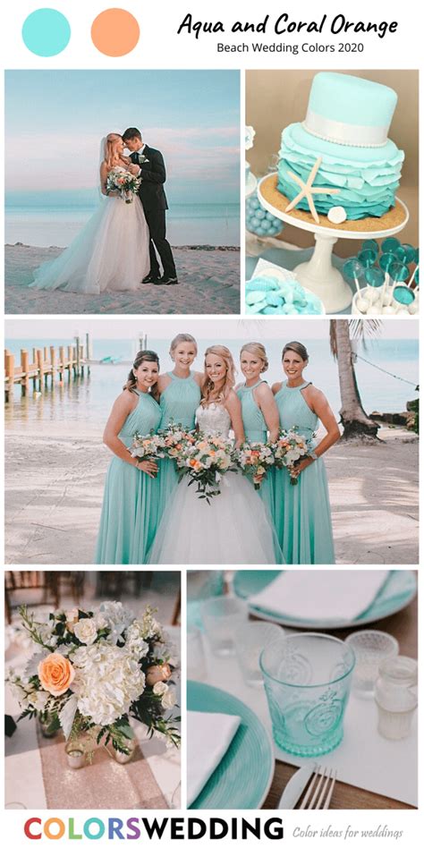 Beach Wedding Colors Palette Clora Neumann