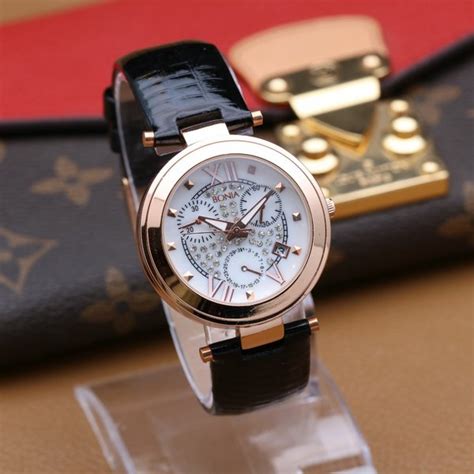 #jam tangan bonia lada replika. Jual JAM TANGAN WANITA BONIA KULIT RING ROSEGOLD di Lapak ...