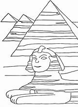 Sphinx Coloring Pages sketch template