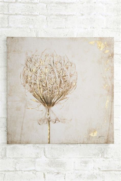 Maybe you would like to learn more about one of these? Next Dried Flower Foil Canvas - Gold | Framed art wall ...