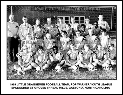 1969 Little Orangemen Football Team Pop Warner Youth League Sponsored