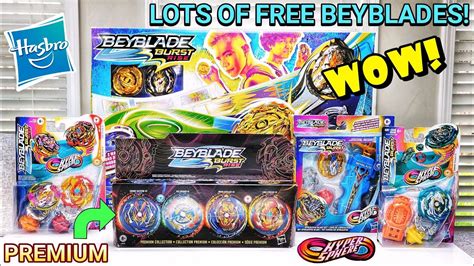 Lots Of Free Beyblades From Hasbro Beyblade Burst Rise Hypersphere