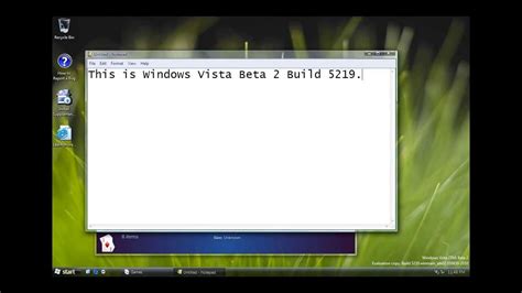 Os Exploration Windows Vista Beta 2 Build 5219 With Aero Enabled Youtube