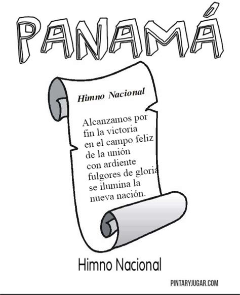 Himno De Panama Dibujo Images And Photos Finder