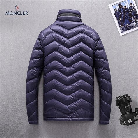 Cheap Moncler Feather Coats Long Sleeved For Men 428378 Replica