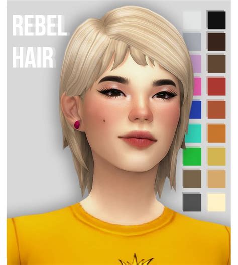 Sims 4 Alt Hair Cc