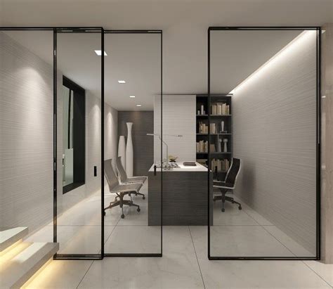 Stylish Office Interior Design Private Penthouse Beijing