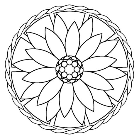 Mándalas Para Colorear Dibujos Mandalas Para Imprimir