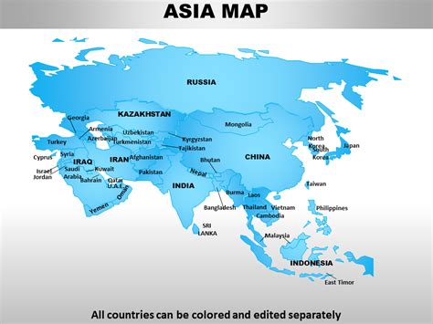 Asia Maps Asia Powerpoint Maps Presentation Asia Map Map Asia Images And Photos Finder