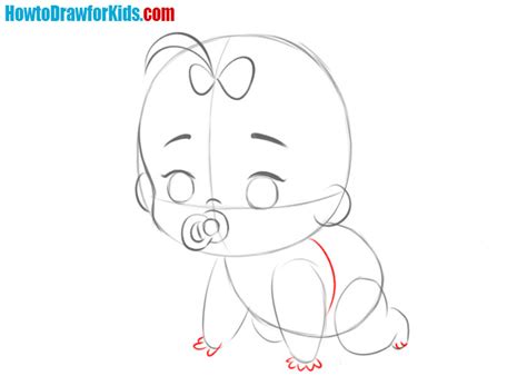 How To Draw A Baby For Kids Easy Drawing Tutorial
