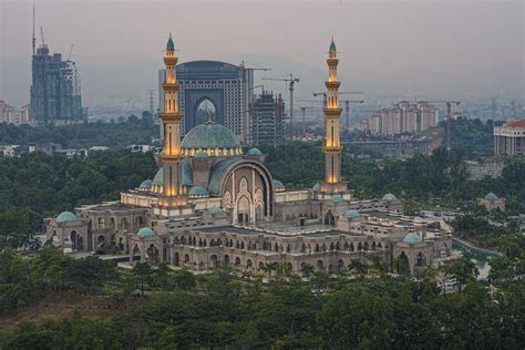 Kuala capital, federal territory of malaysia, city with millions of inhabitants. Federal Territory Mosque, Kuala Lumpur | Nikkor 70-200mm ...