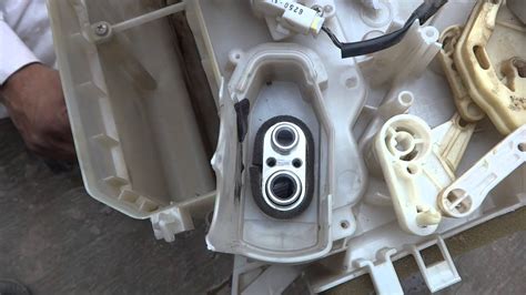 Car air conditioner evaporator removal and cleaning - YouTube