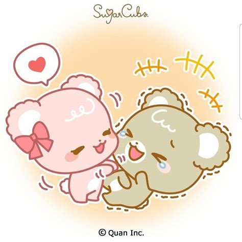 Pin De T Mea Kert Sz En Sugar Cubs Ositos De Amor Dibujos Kawaii