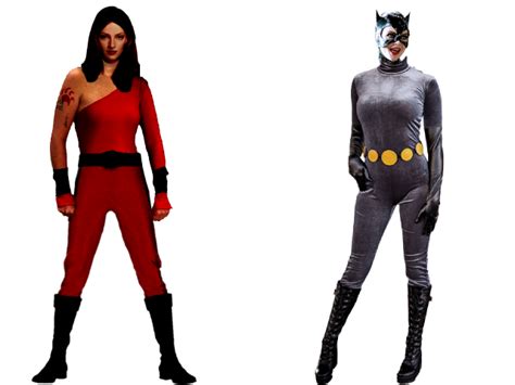 Batman The Series Catwoman And Red Claw By Knottyorchid12 On Deviantart