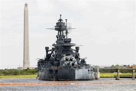 Battleship Texas Opens To The Public For Last Time Before Leaving