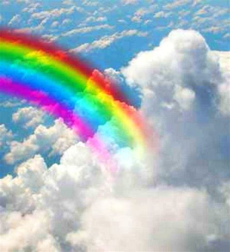 Real Rainbows And Clouds