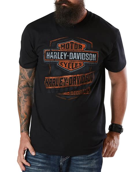 From short sleeves to button down motorcycle shirts, we've got you covered. Harley-Davidson T-Shirt Harley Strong at Thunderbike Shop