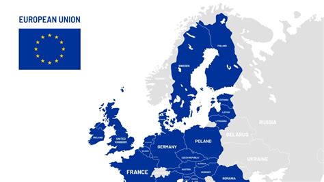 Uniunea Europeana Harta U N I U N E A E U R O P E A NÄƒ După mai