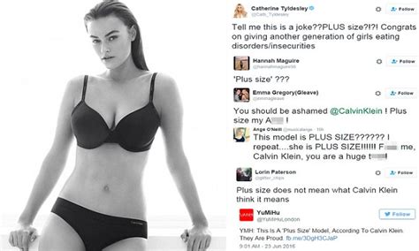 The Truth About Calvin Kleins First Plus Sized Model Myla Dalbesio