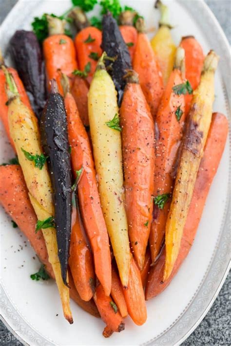Honey Roasted Carrots With Herbs Life Made Sweeter