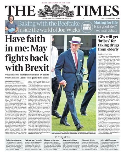 The Times — 1 June 2017 PDF download free