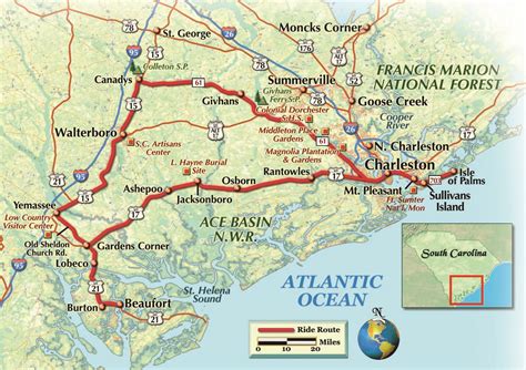 South Carolina Motorcycle Rides Touring Low Country Plantations