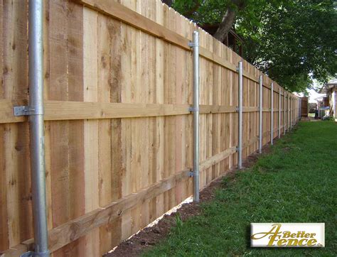 58 X 6 Solid Board Western Red Cedar Privacy Fence