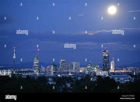 Vienna Skyline With Skyscrapers Hi Res Stock Photography And Images Alamy