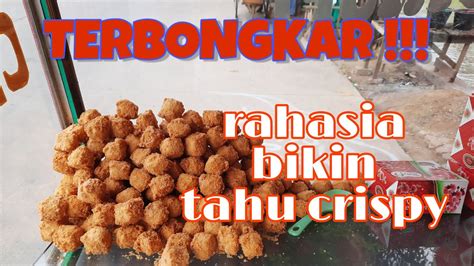 Bahan kedelai 1 kgcuka makan 11/2 sendokalat:blenderkain kasapanci/wajan besarthis video is originally uploaded by ig fans_mucle01 TERBONGKAR !!! RAHASIA CARA BIKIN TAHU CRISPY MANG RATNA ...