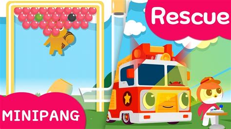 Learn Colors With Miniforce Minipang Rescue Saving Animals In