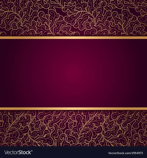 Elegant Background With Lace Ornament Royalty Free Vector